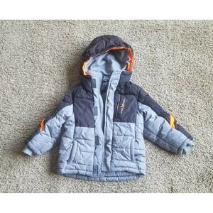 Zeroxposur Winter Jacket Black/Gray/Orange Size S-4 Boys